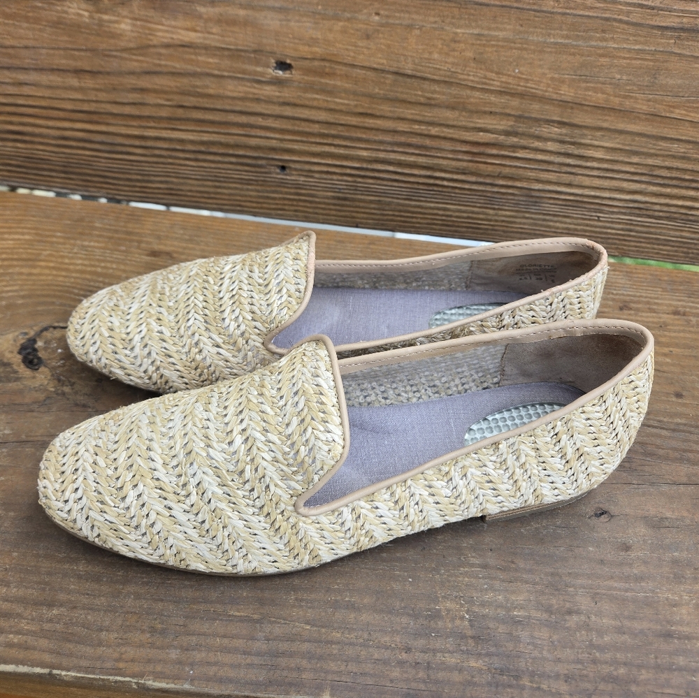 Com + Sens Gloriette Woven Raffia Shoes Size 8.5 - Picture 2 of 10